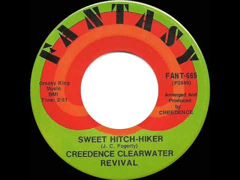 1971 HITS ARCHIVE: Sweet Hitch-Hiker - Creedence Clearwater Revival (mono 45)