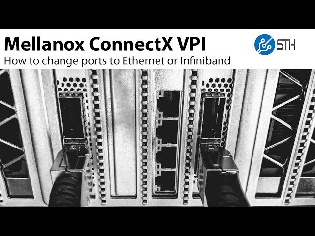 Vídeo relacionado con Euqvos 100Gb Nic for Mellanox MCX556A ConnectX-5 Chipset, VPI EDR InfiniBand 100GbE Dual-Port QSFP28, PCIe4.0 x16 InfiniBand/Ethernet Adapter Card Supports Windows Server/Linux/VMware