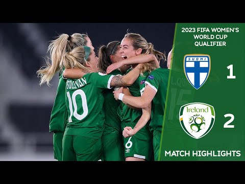 HIGHLIGHTS | Finland WNT 1-2 Ireland WNT - 2023 FIFA Women's World Cup Qualifier