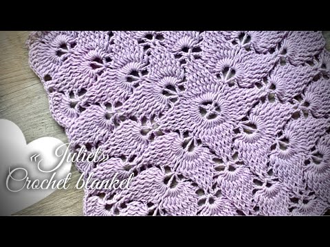 ВЯЖЕМ ПЛЕД КРЮЧКОМ «JULIET» ???? / HOW TO CROCHET BEAUTIFUL BLANKET