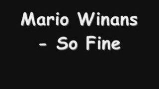 Mario Winans - So Fine