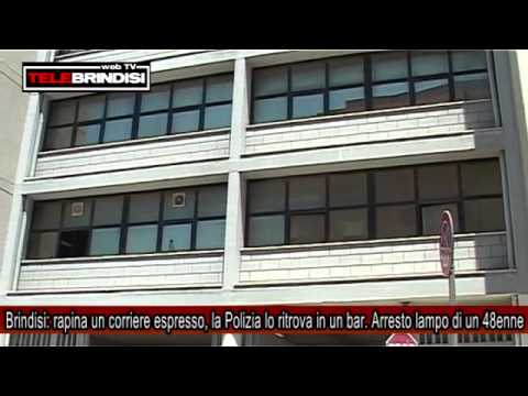 Brindisi: rapina un corriere espresso, la Polizia lo ritrova in un bar. Arresto lampo di un 48enne
