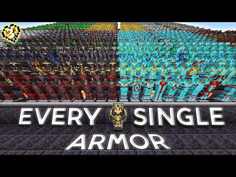 I Collected all 4000 Armor Sets In Hardcore Minecraft