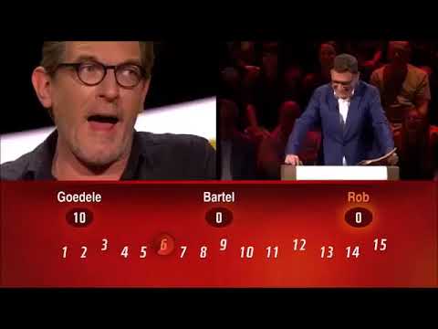 BESTE VAN DE SLIMSTE MENS 2017 MET PHILIPPE GEUBELS, JEROOM, BARTEL, GOEDELE EN ROB