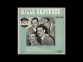 Mills Brothers - Too Many Irons in The Fire - 40's/50's Vocal Pop-Jazz on Decca label with Picture s