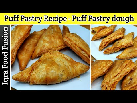 Puff Pastry Dough Recipe | Puff Pastry Snacks Recipe | Puff Pastry Recipe| Appitizer Recipe | Snacks