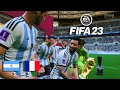I RECREATE FIFA WORLD CUP 2022 FINAL IN FIFA 23