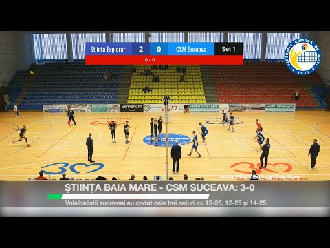 Știința Baia Mare – CSM Suceava: 3-0