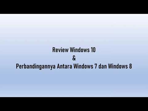 Perbedaan Windows 10 Dan 8