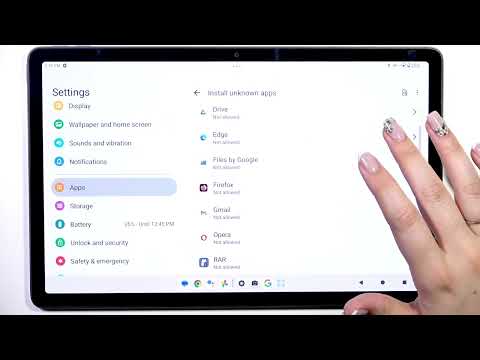 LENOVO Tab P11 Pro – How to Allow Unknown Sources