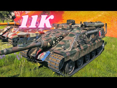 AMX 50 Foch B  11K Damage 8 Kills  World of Tanks Gameplay (4K)