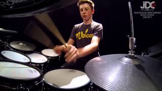 Full English Breckerfest - Rockschool | Drum Cover | Performed by Drum JDC