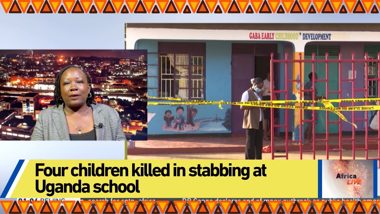 Four children killed in stabbing at Uganda school