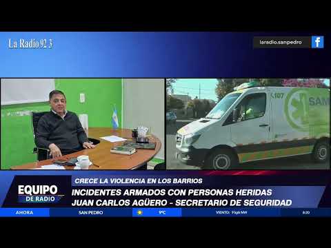 Crece la violencia y los incidentes armados en barrios de San Pedro
