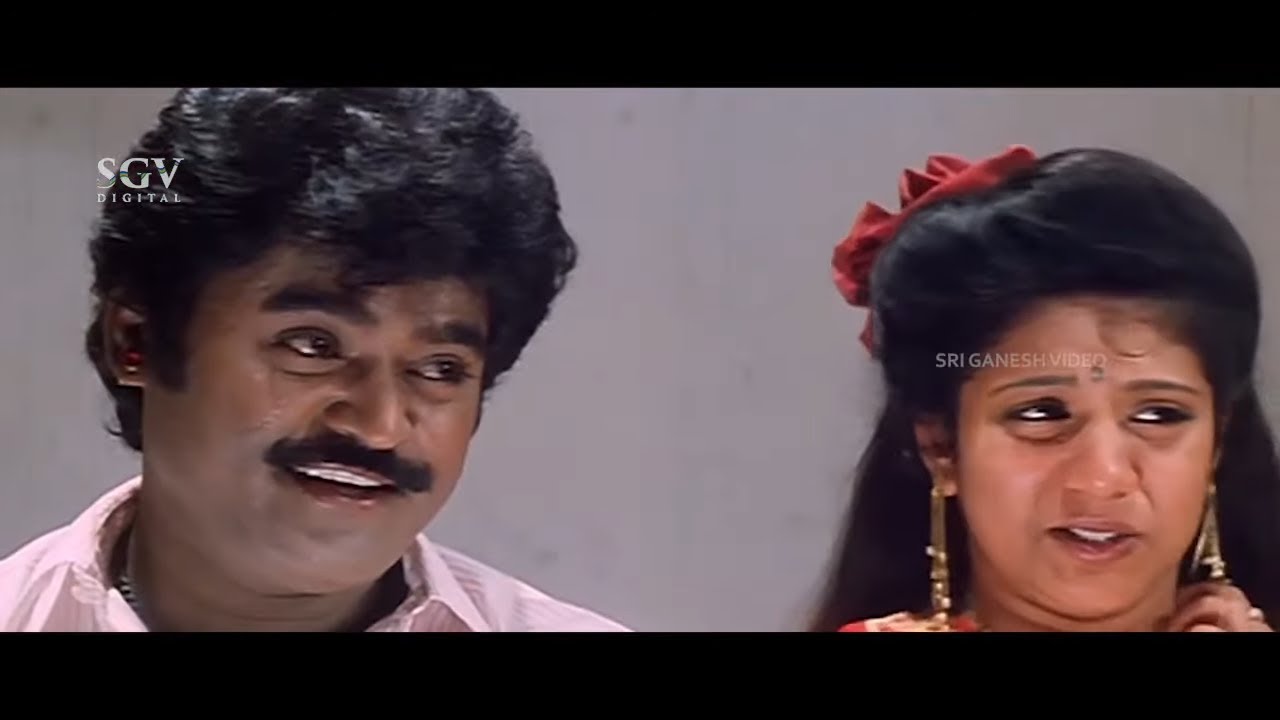 Ragini Feels Disgusted to Eat in Jaggesh's Home | Lokesh | Bevu Bella Kannada Movie Scene