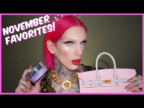 NOVEMBER FAVORITES 2016 | Jeffree Star