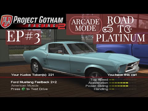 Project Gotham Racing 2 Arcade Mode Platinum Playthrough Ep.3 - Street Races 9-12