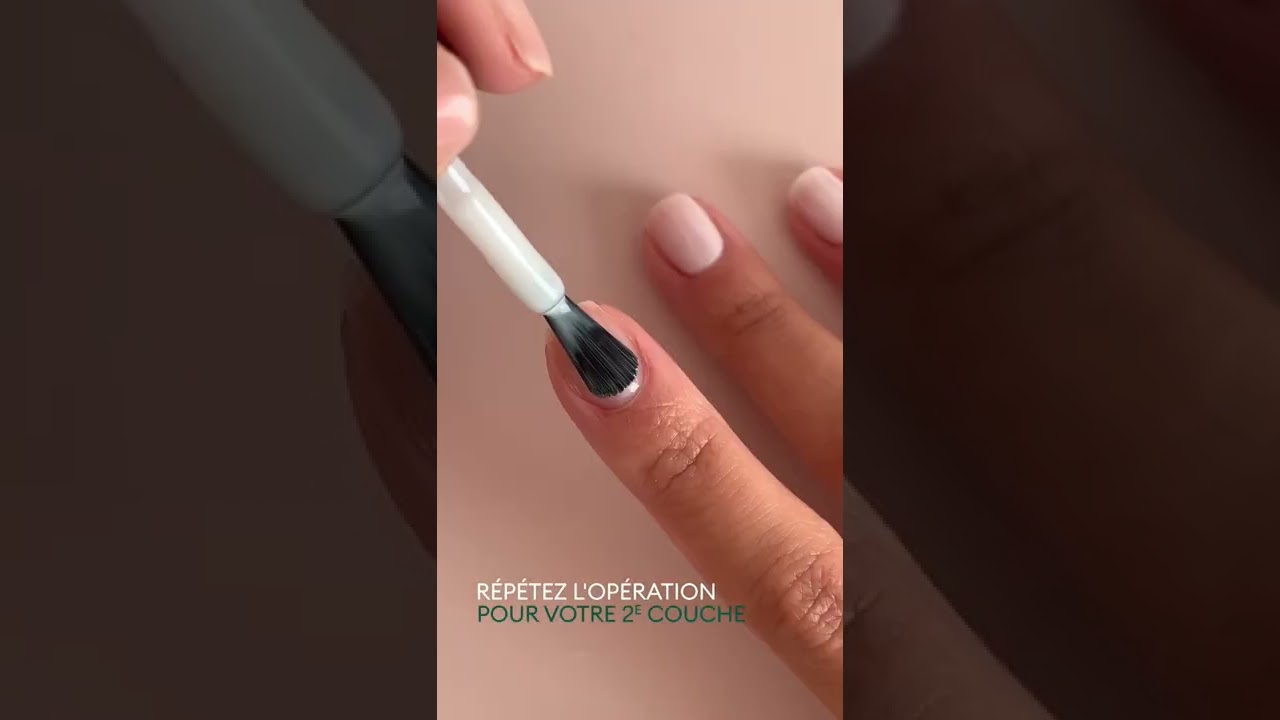 How to : Appliquer notre teinte Milky White 🤍#semipermanent #manucurist #nails