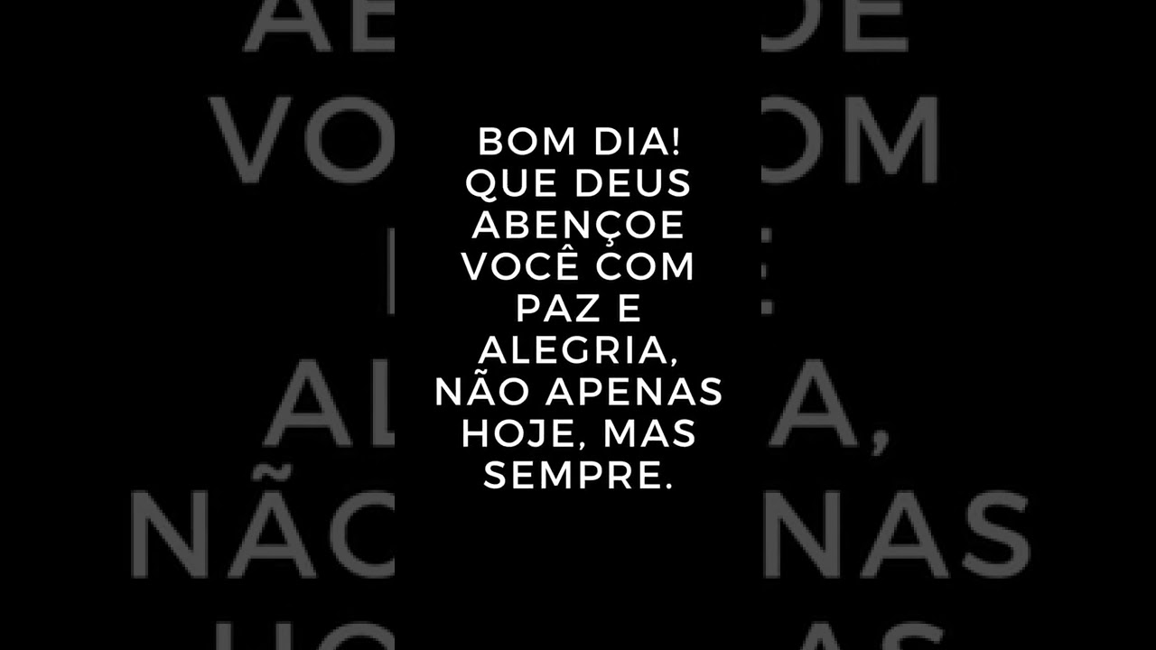 Que Deus Abençoe Nosso Dia