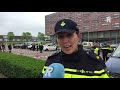 In het Rotterdamse Prins Alexander was donderdagmiddag veel politie op de been