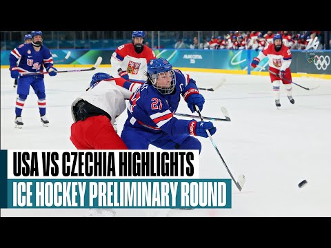 Team USA Dominates 🇺🇸🏒 | Women's Ice Hockey USA vs. CZE at #MilanoCortina2026 | Highlights