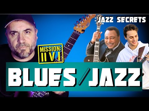Matteo Mancuso & George Benson: Bebop phrasing between Blues and II V I Jazz