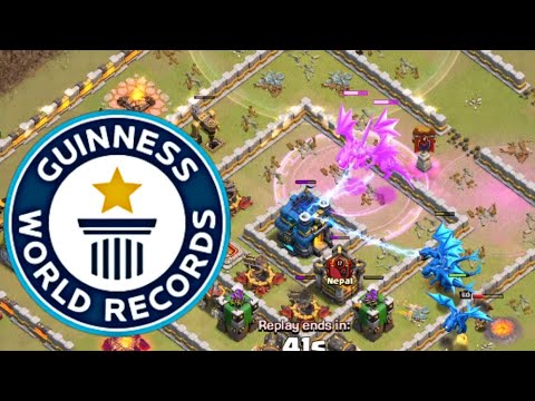 WORLD RECORDED FIRST TOWN HALL 12 THREE STAR WAR ATTACK | 3 Star Any Th12 With Electro Dragons Video