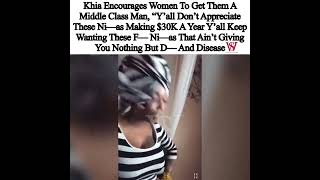 Khia Telling Women To Date Men Making $30k Shows How Hypocritical Women Can Be