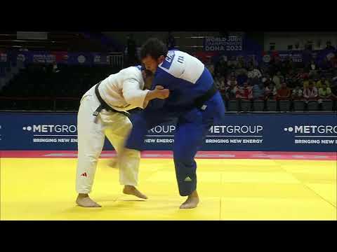 Maisuradze's Sumi-Otoshi — judo technique demonstration