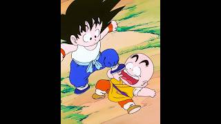 Krillin Tricks Goku! | Dragon Ball #shorts