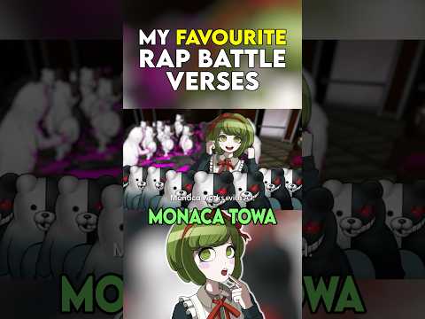 (Pt. 2) MONACA TOWA! (Favourite Rap Battle Verses) #rapbattle #danganronpa #ddlc #shorts