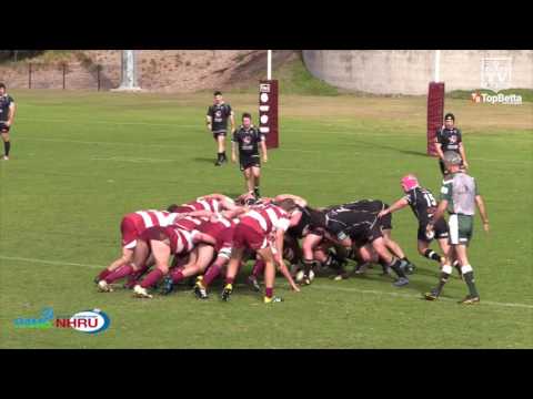 2016 NHRU Round 12 Premier 3 Highlights - University v Maitland