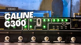 Video thumbnail for Caline C300 Multi Effect pedal demo by DanGuitarSE