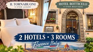 Florence Italy Hotels: 3 Nights, 2 Hotels & 3 Different Rooms