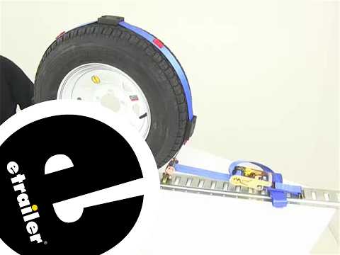 etrailer | Let’s Check Out the Erickson E-Track Wheel Tie-Down Strap with Roller Idler and Ratchet