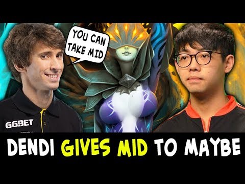 DENDI gives mid to Chinese mid GOD — still carry HARD