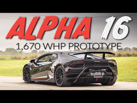 WORLD'S FIRST ALPHA 16 HURACAN | Prototype Build