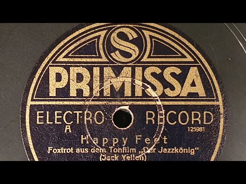 HAPPY FEET - Juan Llossas vom Ballhaus FEMINA Berlin , Primissa , Der Jazzkönig , King of Jazz