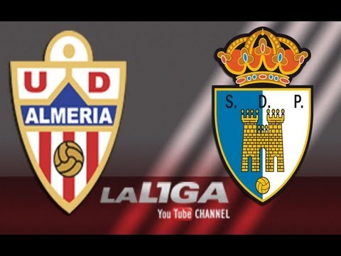 Gol de Charles (1-1) en el UD Almería - SD Ponferradina - HD