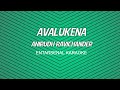 Avalukena - Anirudh Ravichander - Karaoke (With Lyrics)