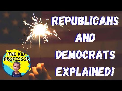 Republicans and Democrats Explained!  What is the Difference?