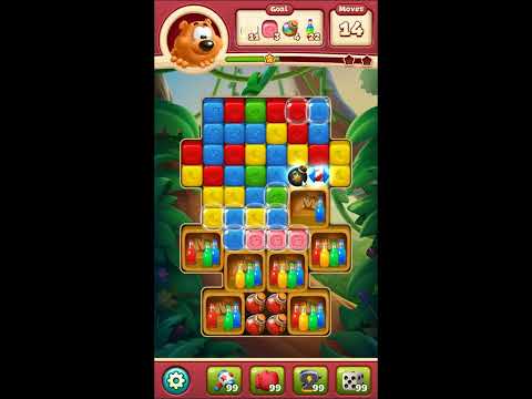 Toon Blast Level 6209 - NO BOOSTERS 🐻🐺🐱 | SKILLGAMING ✔️