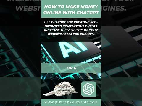 How To Make Money Online With ChatGPT - Tip # 6