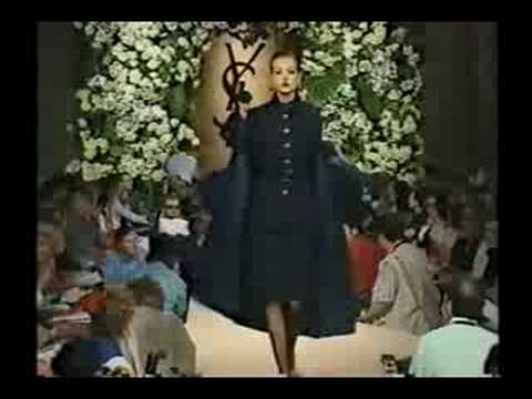 Yves Saint Laurent haute couture fall winter 1995 - part 1
