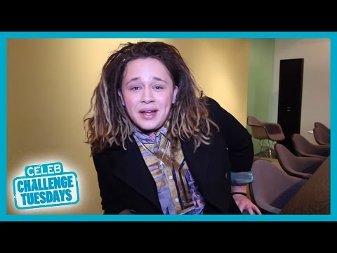 Luke Friend attempts the accent challenge