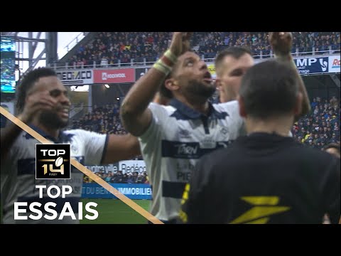 TOP Essais de la J08 – TOP 14 – Saison 2025-2026