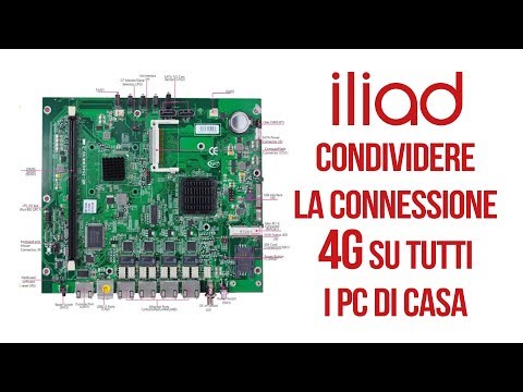iliad - Condividere la connessione 4G su tutti i PC di casa