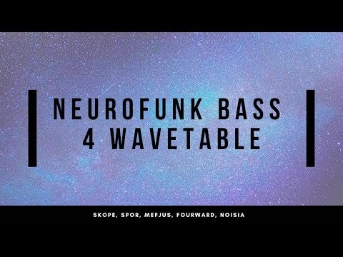 HOW TO MAKE WAVETABLE WITH OPERATOR FOR NEURO BASSES - Synthesize Sunday 101 [PRESET DOWNLOAD]