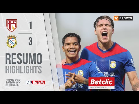 Resumo: AVS 1-3 Alverca (Liga 25/26 #8)