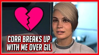 Mass Effect Andromeda 💔 Cora Ends the Romance Because of Gil